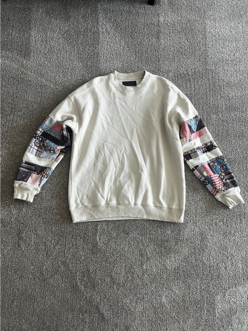 Abercrombie & Fitch Patchwork Crewneck